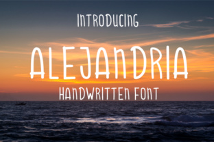 Alejandria: The Friendly Handwritten Font for Your Business Story