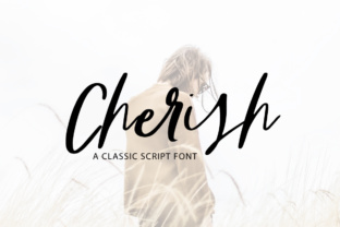 Cherish: A Classical Script Font for Digital Elegance