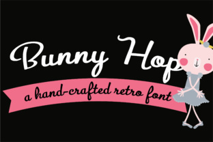 Discover Bunny Hop: A Charming Script Font for Editorial Design