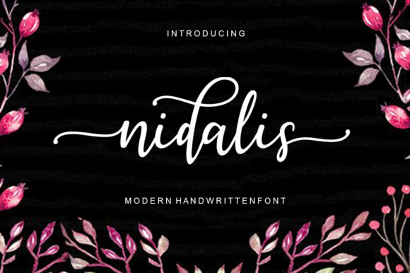 Elevate Your Crafted Products with the Nidalis Font