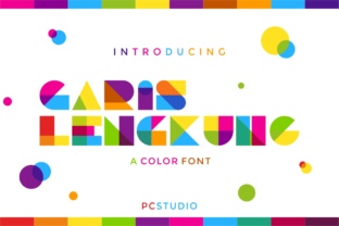 Enhance Your Campaigns with Garis Lengkung Color Fonts