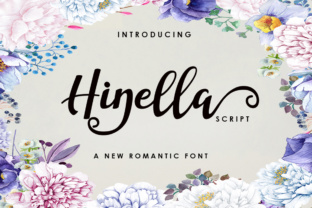 Hinella Script: A Font for Polishing Your Brand’s Handwritten Charm