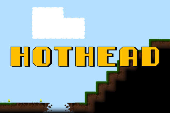 Hothead: A High Contrast Mono Spaced Font for Crafters