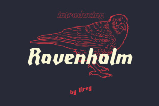 How Ravenholm Slant Font Elevates Your Brand Identity