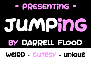 Jumping Font: Adding Personality to Digital Campaigns