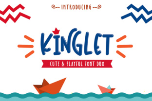 Kinglet Duo: A Playful Script Handwritten Font for Marketers