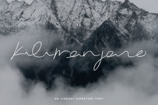 Le Kilimanjaro: An Elegant Script Font for Digital Design