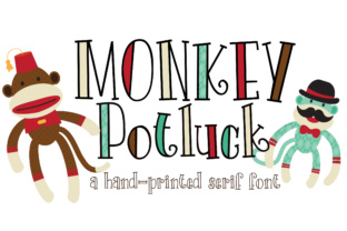 Monkey Potluck Font: A Creative Tool for Campaign Visuals