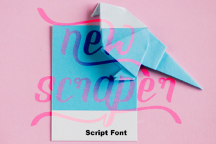 New Scraper: A Beautiful Script Font for Elegant Web Design