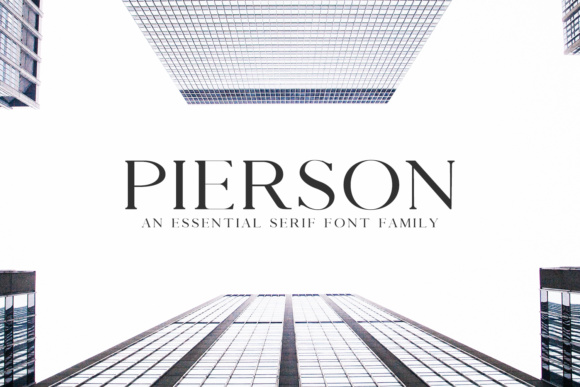 Pierson an Essensial Family: A Strategic Serif Font for Campaigns