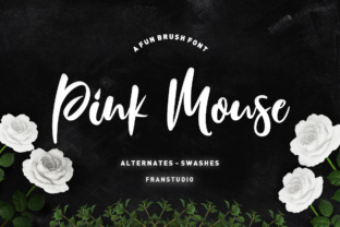 Pink Mouse: A Font for Crafters Who Love Elegant Details