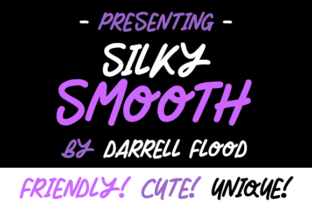 Silky Smooth: A Freehand Felt Tip Font for Editorial Design