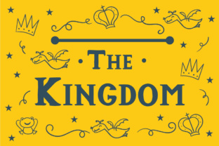 The Kingdom Font: A Storybook Serif for Playful Branding