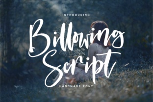 Using Billowing Script in Branding and Logo Design